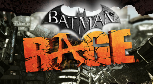 Batman's Rage Mashup (© batmanarkhamcity.com & rage.com)